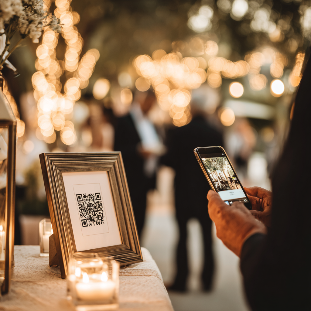 Scanning QR Code to upload Photos